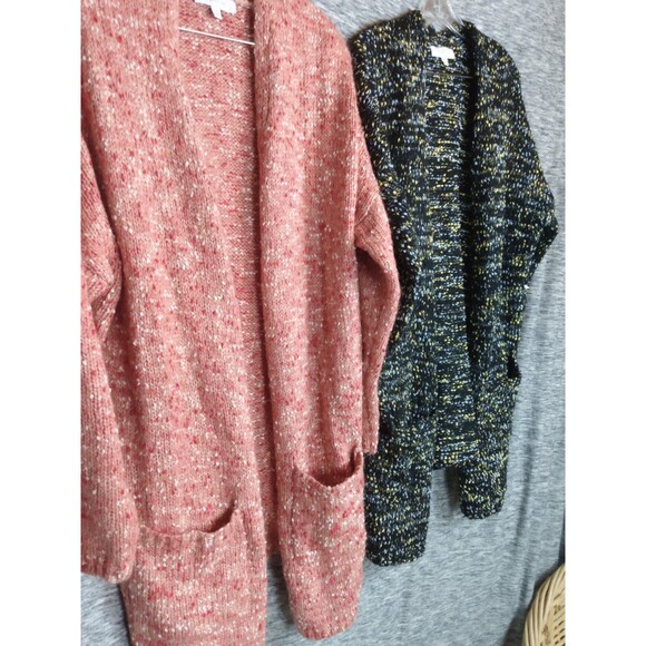 {2} Women’s Sz 1X New Directions Open Front Knit Cardigan Sweaters - Picture 9 of 12